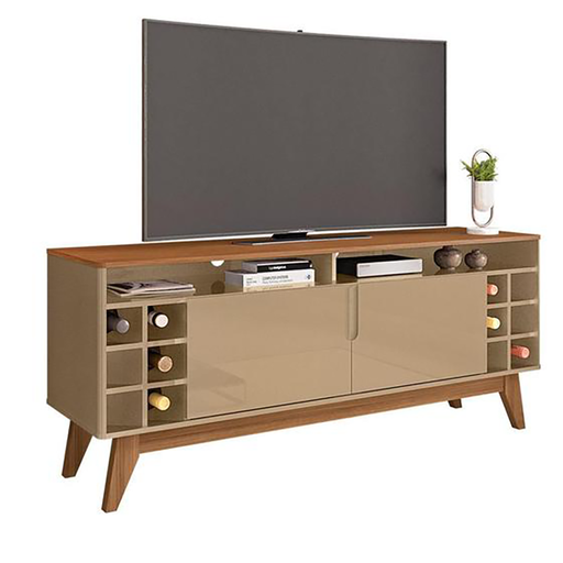 [11077624] TV STAND WINE 1.35m CHAMPAGNE CEDAR CASA. 11077624
