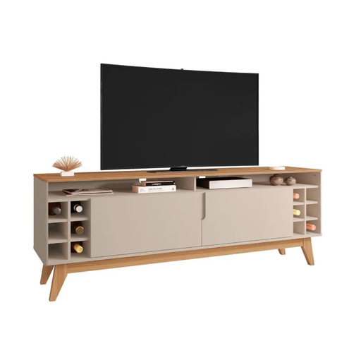 [11078346] MB. TV STAND WINE 1.6m OFF WHITE HIGH GLOSS NOCE CASA. 11078346