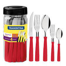 [23198/738] VR. 20PCS TABLEWARE SET LEME TRAMONTINA 23198/738