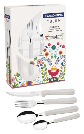 [23299/885] VR. 16PCS TABLEWARE SET TULUM TRAMONTINA 23299/885