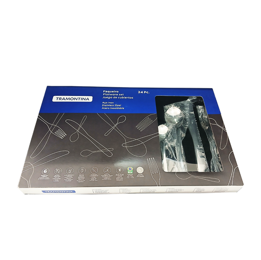 [66934/005] 24PCES FLATWARE SET BERLIN TRAMONTINA. 66934/005