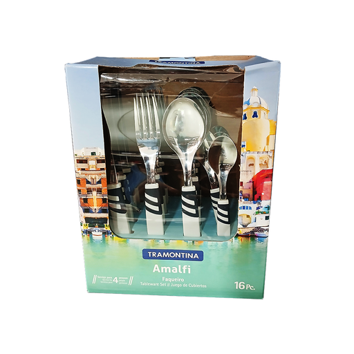 [23499/871] 16 PCS TABLEWARE SET AMALFI TRAMONTINA 23499/871