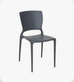 [92236/007] SOFIA CHAIR SOLID BLACK GP TRAMONTINA. 92236/007