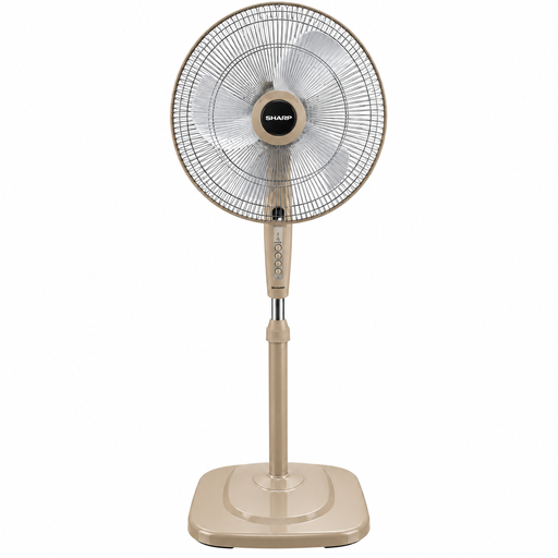 [PJS169LM] EL. VENTILATEUR A PIED 16"- 3 VITESSES-BASE CARRE SHARP. PJS169LM