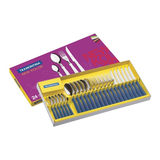 [23199/162] VR. 24 PCS TABLEWARE SET NEW KOLOR TRAMONTINA 23199/162