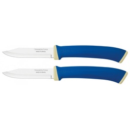 VR. 2 PCS VEGETABLE AND FRUIT KNIVES SE TRAMONTINA 23490/213