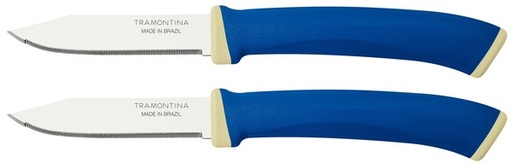 [23491/213] 2 PCS VEGETABLE AND FRUIT KNIVES SE TRAMONTINA 23491/213
