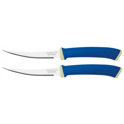 [23495/214] VR. 2 PCS TOMATO KNIVES SET FELICE TRAMONTINA 23495/214