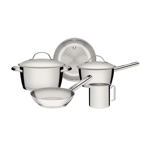 [65660/280] VR. COOKWARE SET 5PCS TRAMONTINA. 65660/280