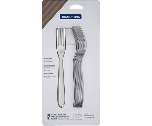 [66902/026] 12PCS TABLE FORK MARESIAS TRAMONTINA. 66902/026