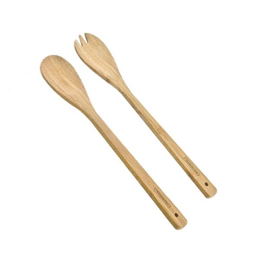 [10239/318] VR. BAMBOO SPOON AND FORK F/SALAD TRAMONTINA 10239/318