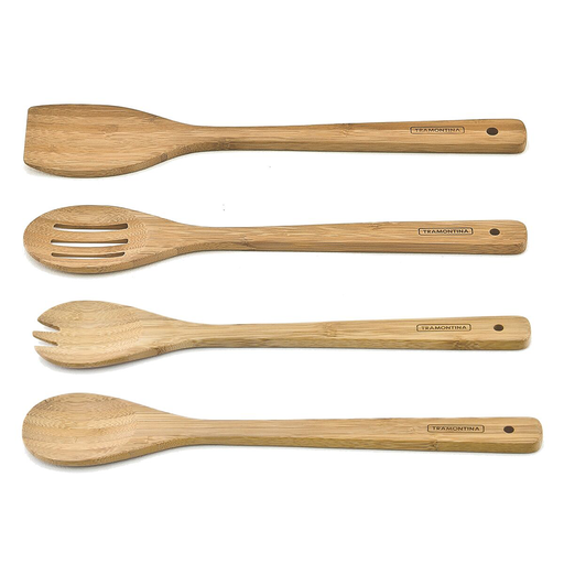 [10239/386] VR. BAMBOO SET 4PCS TRAMONTINA 10239/386