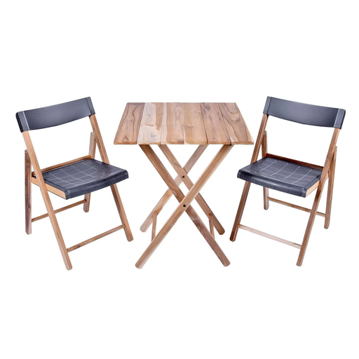 [10630/087] VR. SET POTENZA 3PCS TK/BWN MEUBLE TRAMONTINA 10630/087