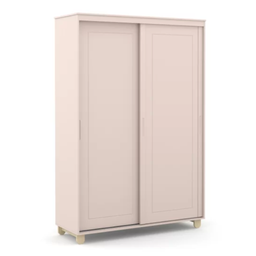 ROUPEIRO 2PTS CORRER ZUPY LAQUEADO ROSE/NATURAL MATIC. 71073