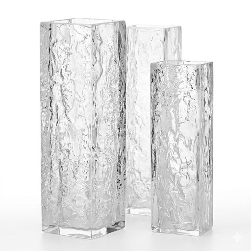 [BX9929] DC. BX9929 LOT DE 3 POT DE FLEUR TRANSPARENT