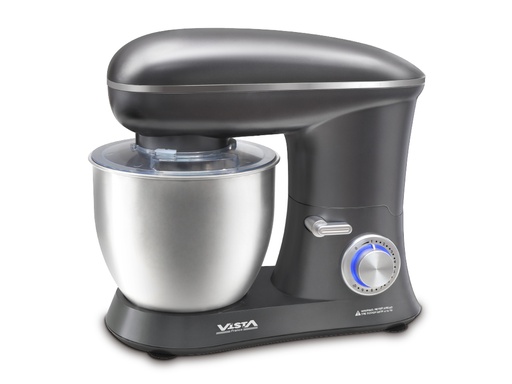 [STM1610] STM1610 ROBOT CUISINE PRO - BOL EN INOX DE 6,5L - 10 VITESSES - ACCESSOIRES : BATTEUR MELANGEUR / FOUET / CROCHET - 1600W VISTA