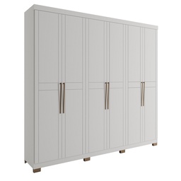 MB. 115831860 WARDROBE REF 1158 WHITE CARRARO