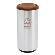 [94539/203] PB. SS TRASH BIN SWING PIEMONTE 40L BRO TRAMONTINA 94539/203
