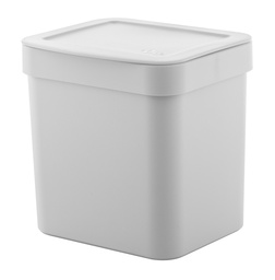 VR. LX505BCF TRIUM TRASH BIN 4,7L BLANC -OU