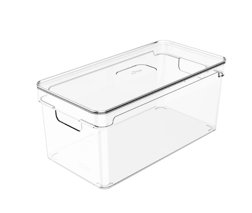 [OC350NT] VR. OC350NT CLEAR ORGANIZER WITHLID 30 X 15 X 13 CM NATURAL -OU