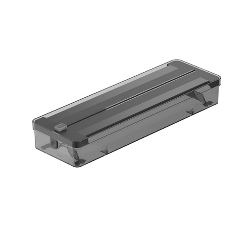 [OGC1100PTF] VR. OGC1100PTF ORGANIZADOR DE ROLOS DUPLO CLEAR PRETO FECHADO -OU