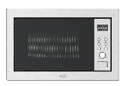 VPMOI250IX MICRO ONDE ENCASTRABLE 25L - TOUCHE DIGITAL - GRILL - INOX - 850W/1200W BRAND VPRO FRANCE