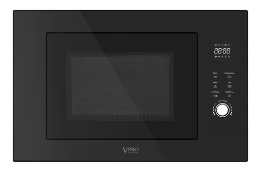 [VPMOI252GBK] VPMO1252GBK MICRO ONCE ENCASTRABLE 25L - TOUCHE TACTILE - GRILL - NOIR - 850W/1000W BRAND VPRO FRANCE