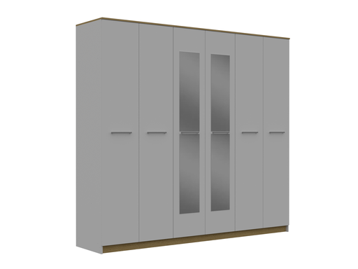 [VS15607ED] MB. VS15607ED SUNRISE - ARMOIRE 6 PORTES (AVEC MIROIR ET SANS PIEDS) PRIMAVERA 