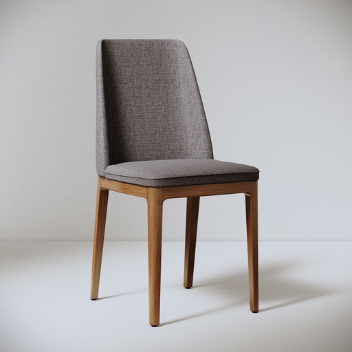 [00642] MB. 00642 CADEIRA CITY LINHO CINZA CLARO/NATURE IMCAL