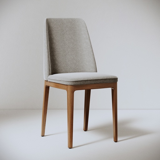 [00643] MB. 00643 CADEIRA CITY NOBLE CINZA MESCLA/NATURE IMCAL