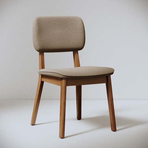 [00053] MB.00053 CADEIRA CLASSIC BOUCLE AREIA/NATURE IMCAL