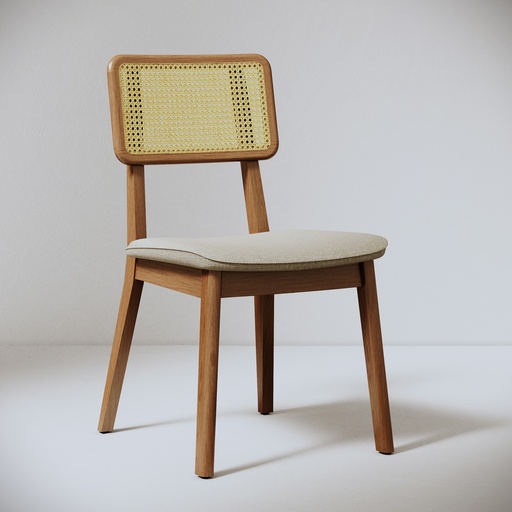 [00440] MB.00440 CADEIRA CLASSIC TELA LINHO /NATURE IMCAL