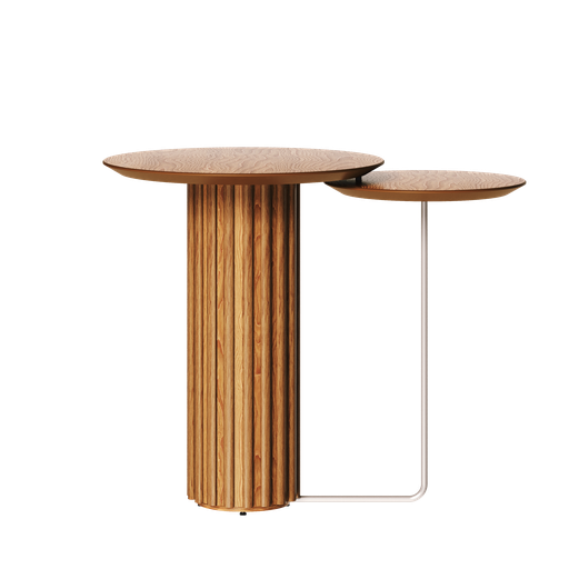 [30004] MB. 30004 MESA LATERAL DUPLA LIVING CINAMOMO -IMCAL