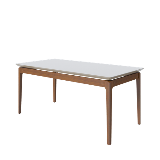 [00815] MB. 00815 MESA WIND 2.2 C/VIDRO RETANGULAR OFF WHITE/NATURE IMCAL