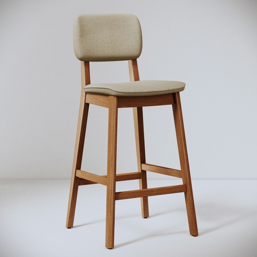 [00485] MB. 00485 BANQUETA CLASSIC LINHO OURO/NATURE IMCAL