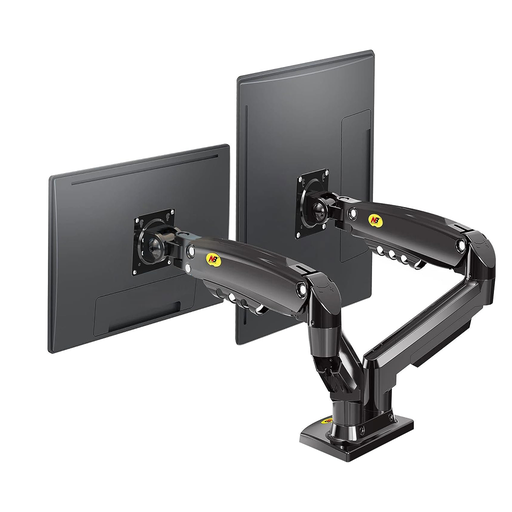 [NBF8027] SUPPORT D'ECRAN ARTICULE POUR BUREAU DOUBLE 17"-27"NB F80
