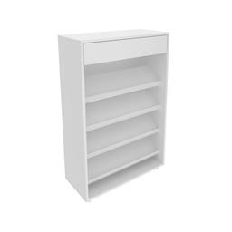 MB. SA3404 0001 SHOE RACK WHITE TECNOMOBILI 